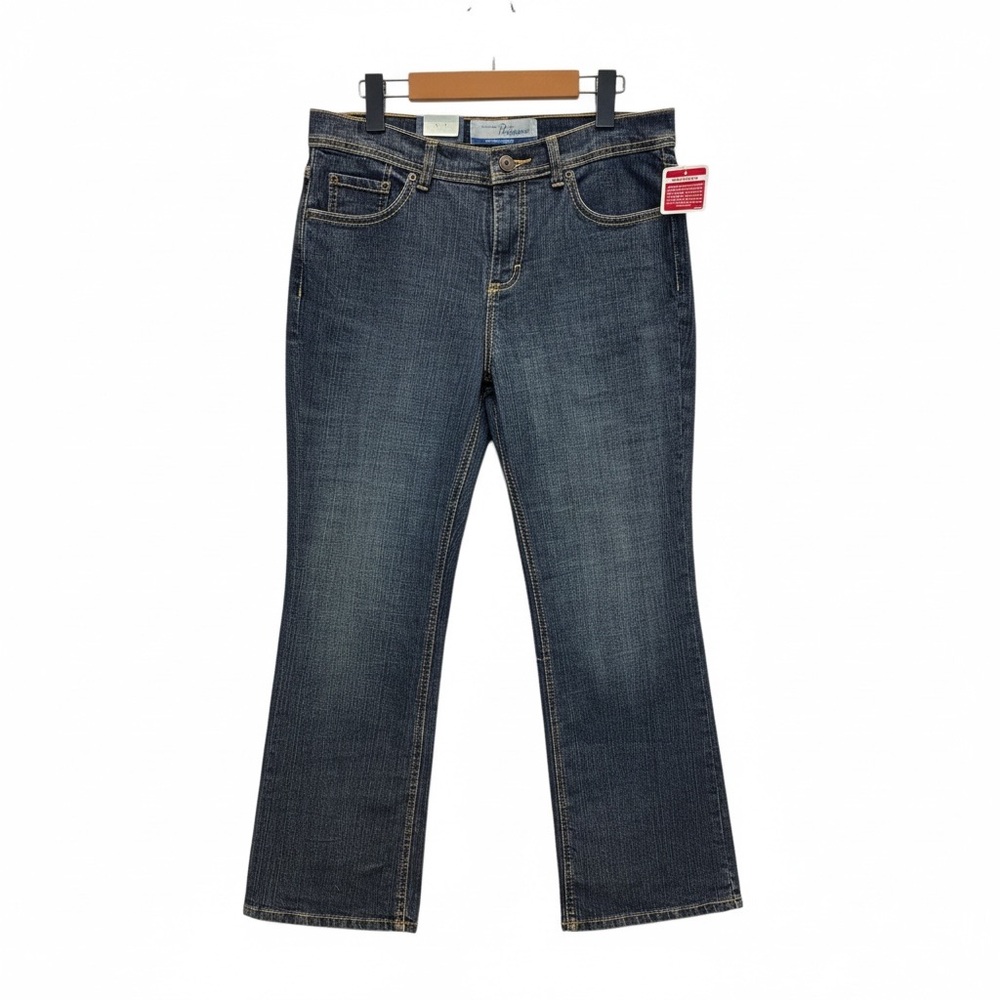 Women's Boot Cut Jeans in Dark Blue